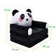 Panda mini fotel - kihajtható Panda mini fotel - kihajtható