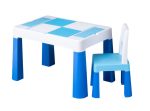 Tega Multifun asztal + szék szett multifunkcionális, kék